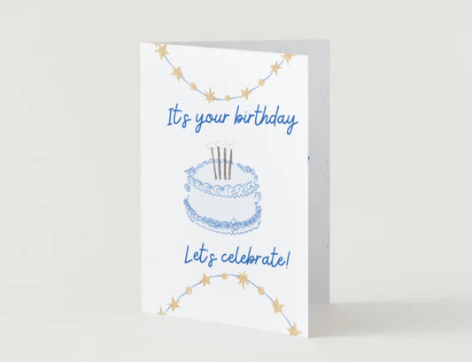 Blue cake