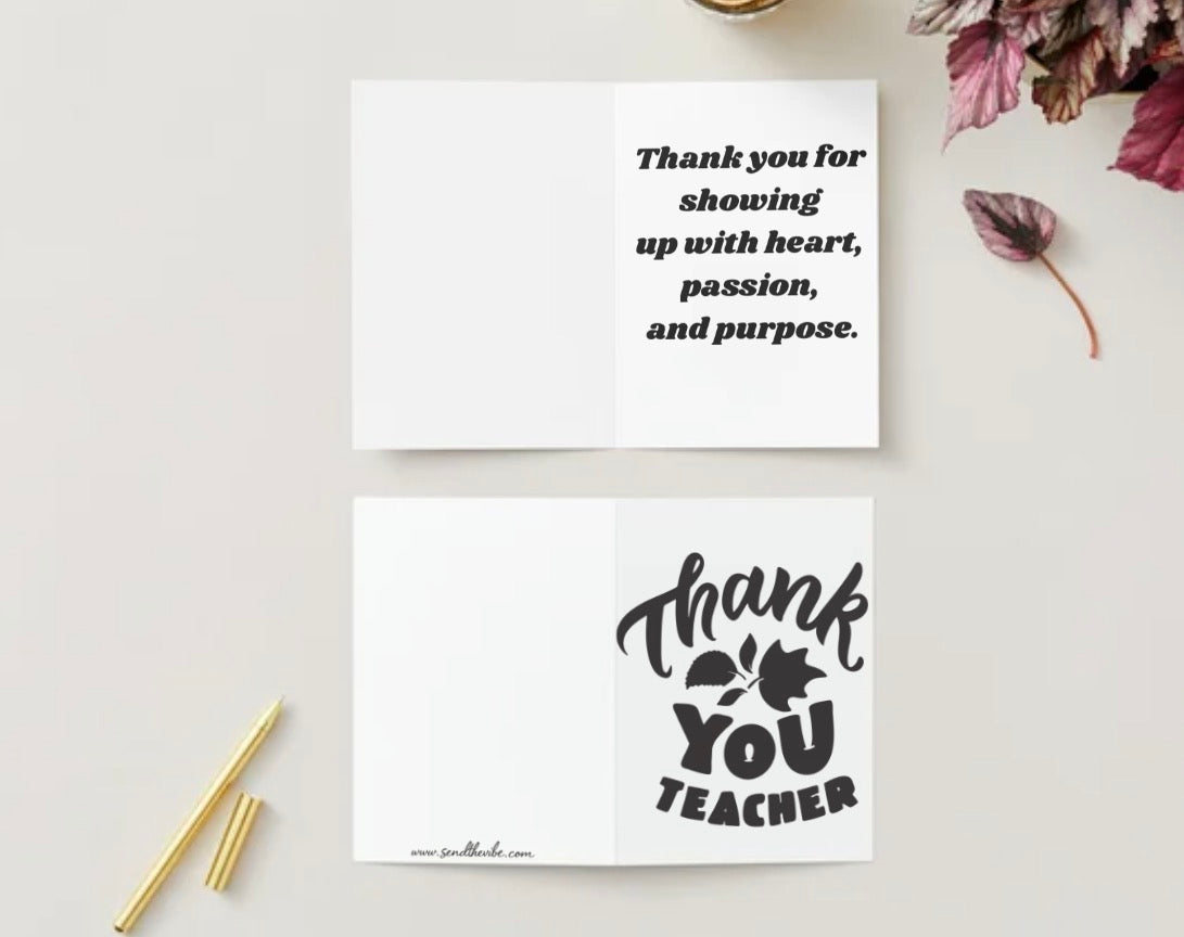 Thank you Teacher 🍁