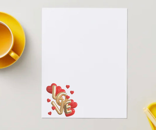 Designed Adult Stationery Sheet