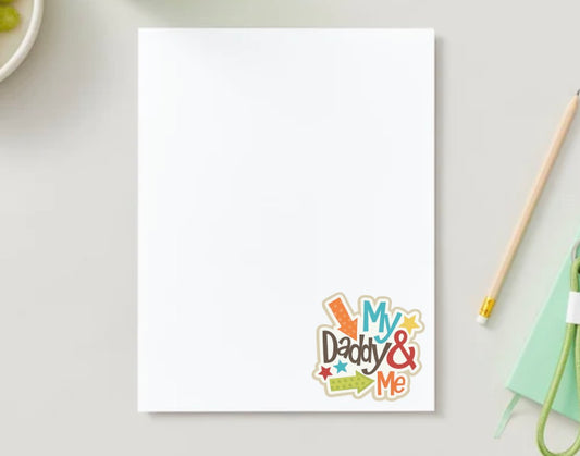 Dad & Son Stationery sheet