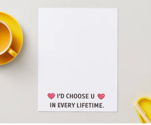 Designed Adult Stationery Sheet