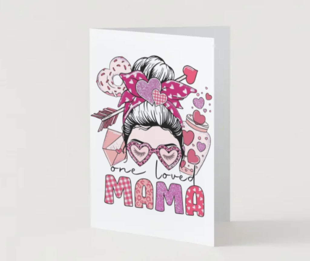 One loved Mama❤️(blank inside)