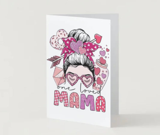One loved Mama❤️(blank inside)