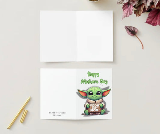 🌸 Yoda best mom🌹(black inside)