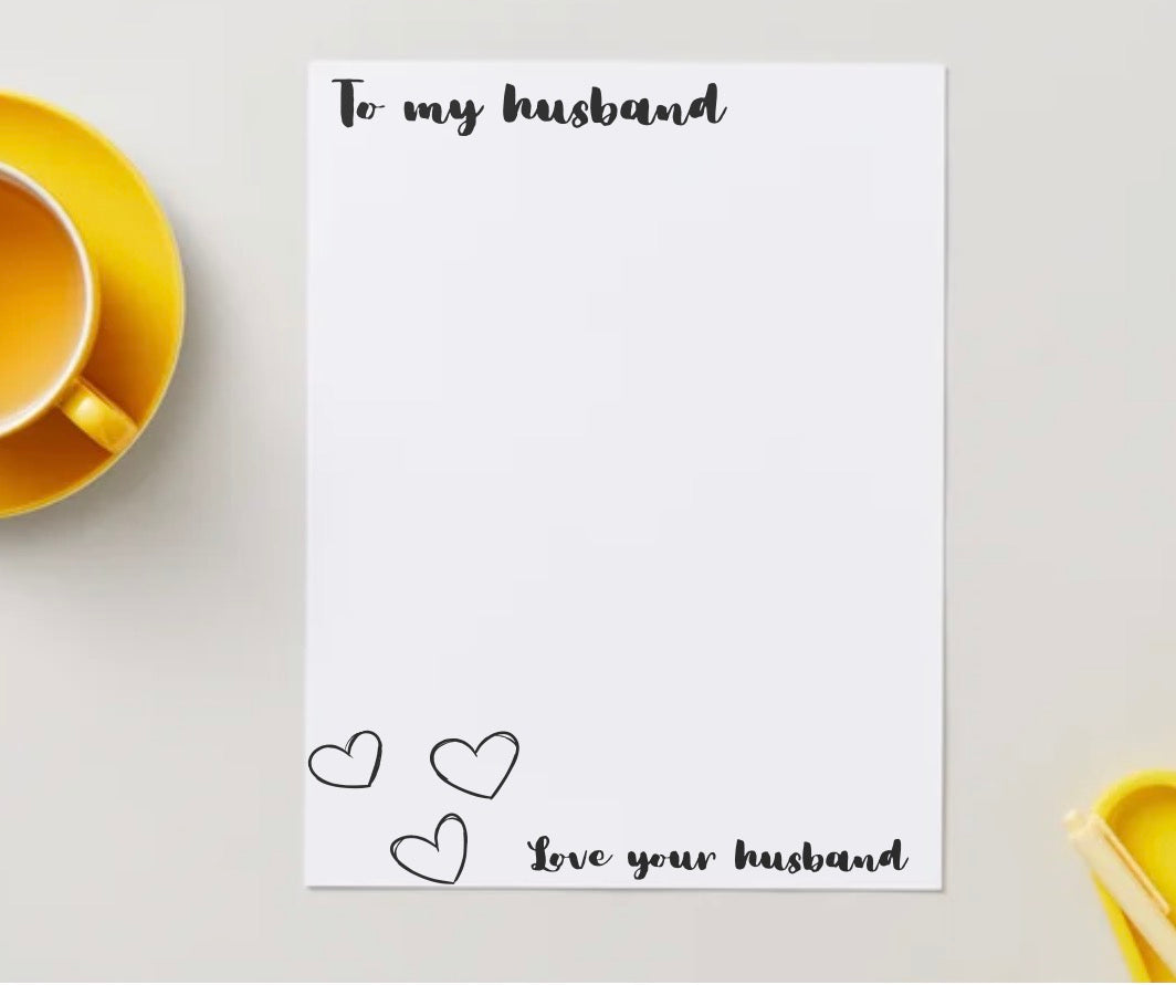 Designed Adult Stationery Sheet