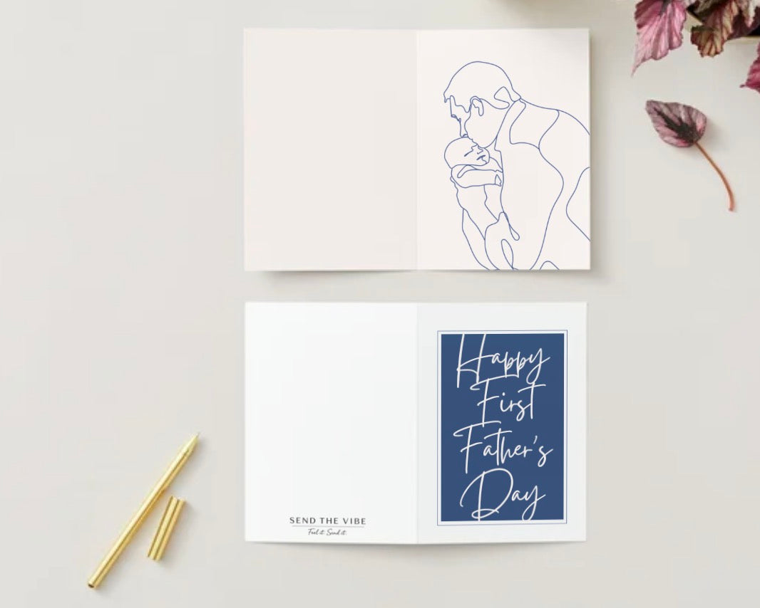 First father’s day (blank inside)