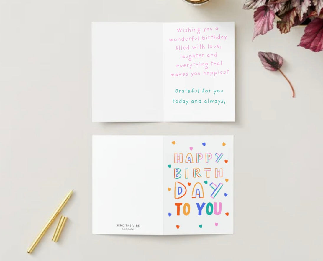 Colorful Birthday
