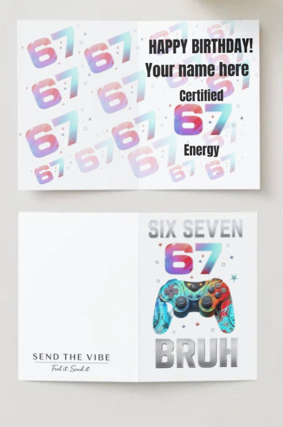 🎮Gamer Birthday 🎁CUSTOM