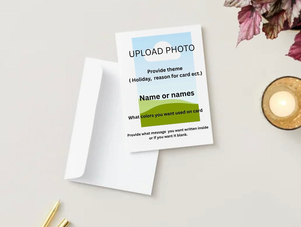 💛 Create a one-of-a-kind card made just for you 💛 Custom