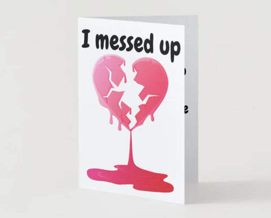 💔 I messed up💔