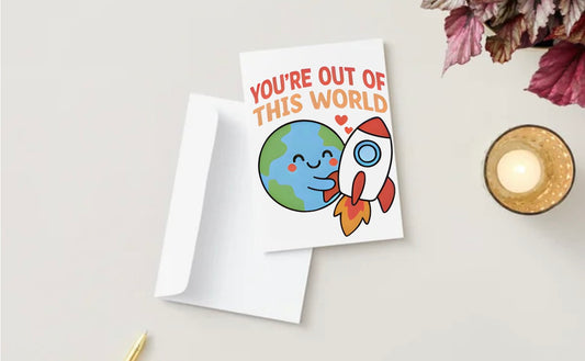Out of this world (Blank Inside)