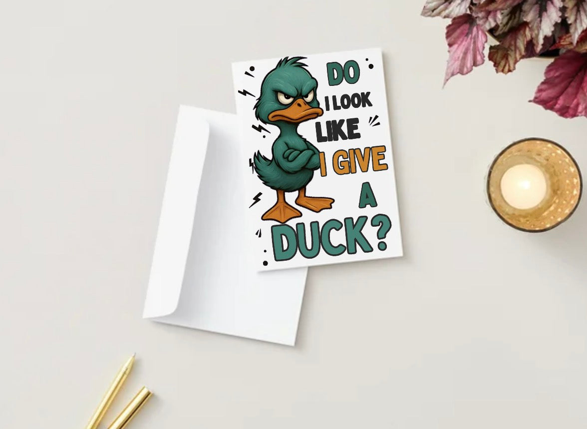 Give a duck (Blank Inside)