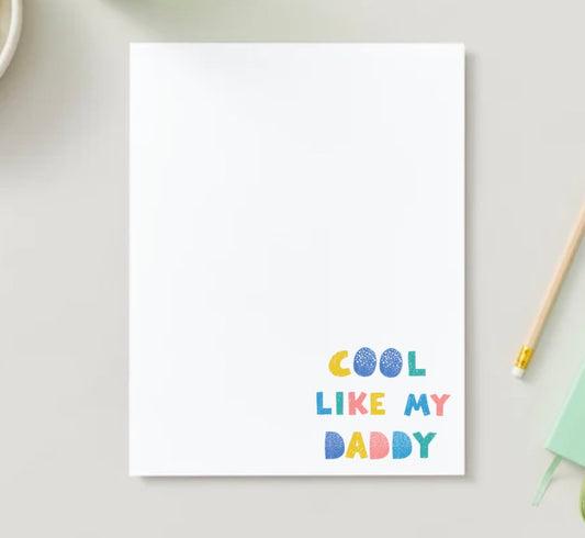 Dad & Son Stationery sheet