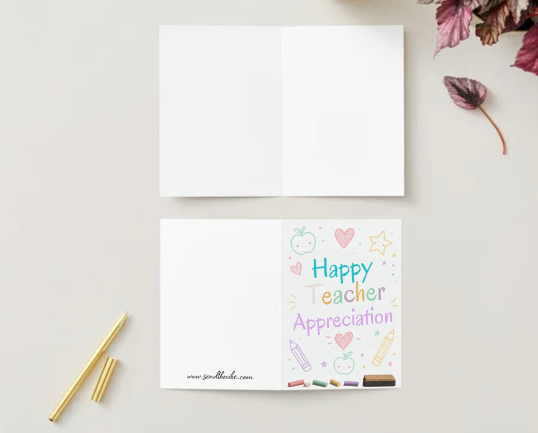 Appreciation (Blank inside)