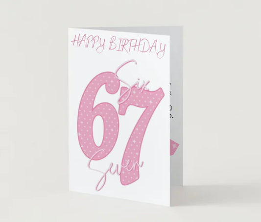 💕Pink 6-7 Birthday 🎂