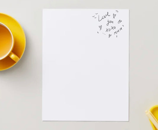 Designed Adult Stationery Sheet