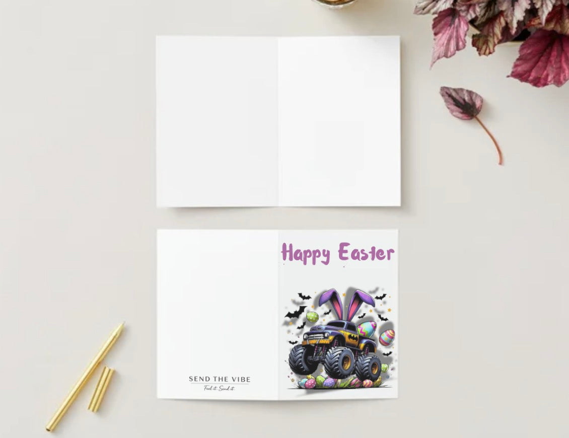 🦹🏻🦹🏽‍♀️ Easter card🦸‍♂️🦸🏻 (Blank inside)