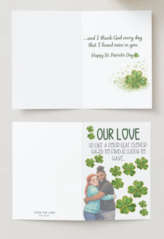 ☘️Our Love ☘️ St Patrick’s day CUSTOM