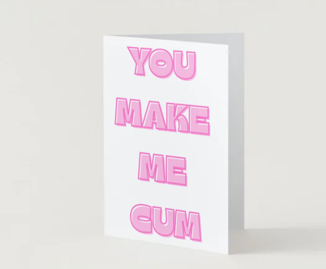 Cum (blank inside)