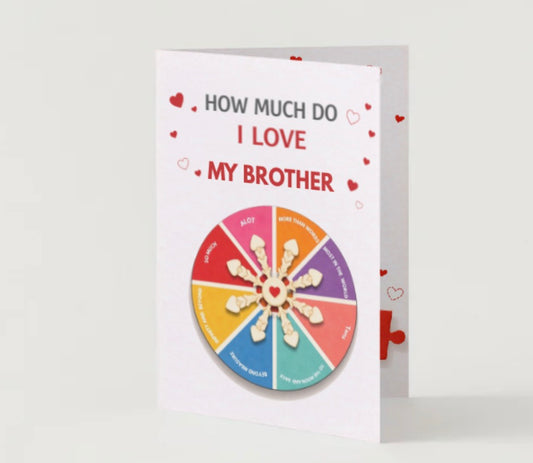 How Much Do I Love You? Spinner Card 💖