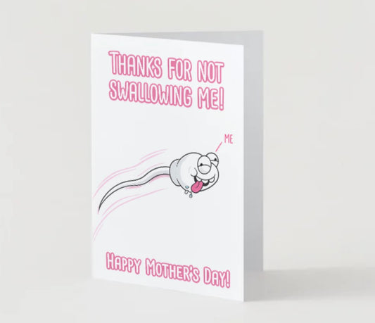 Thanks for not 💕 (blank inside)