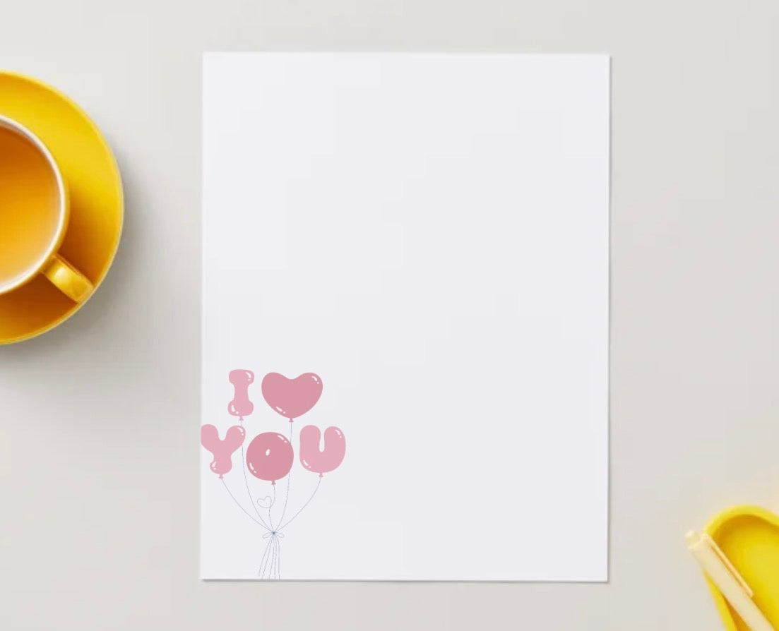 Designed Adult Stationery Sheet