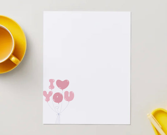 Designed Adult Stationery Sheet