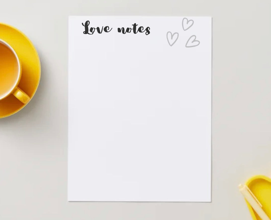Designed Adult Stationery Sheet