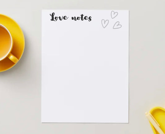 Designed Adult Stationery Sheet