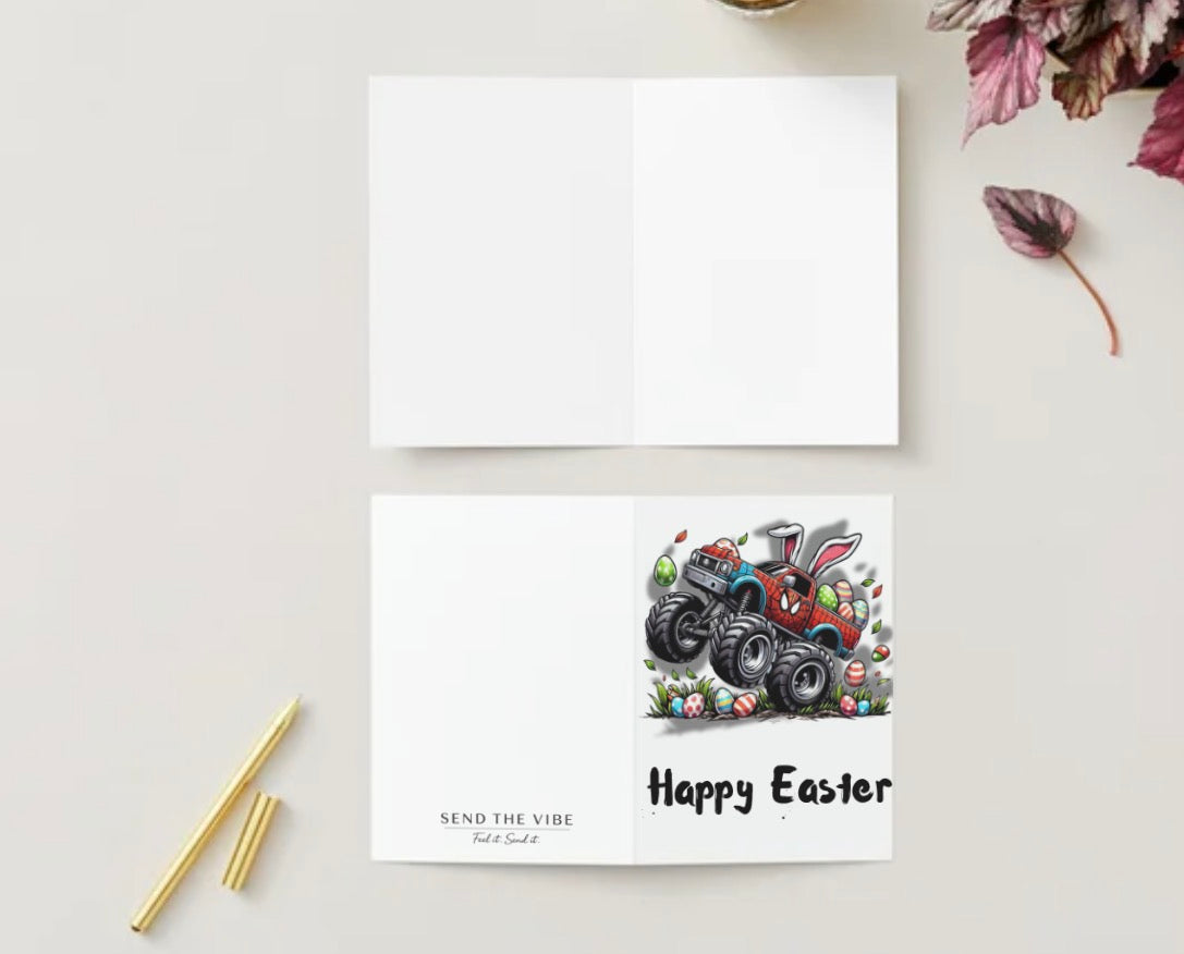 🦹🏻🦹🏽‍♀️ Easter card🦸‍♂️🦸🏻 (Blank inside)