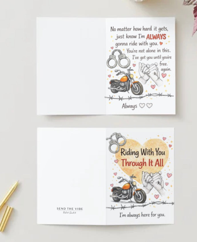 Riding through it all 🚲