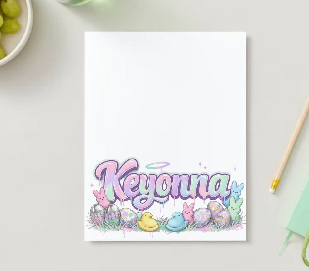 Custom Easter Name Sheets 🐣🌸
