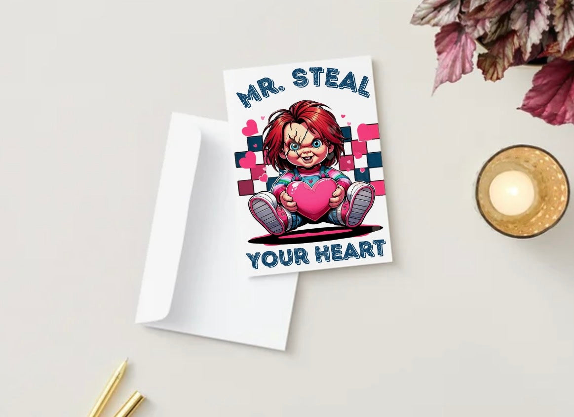 Chucky Steal your heart (Blank inside)