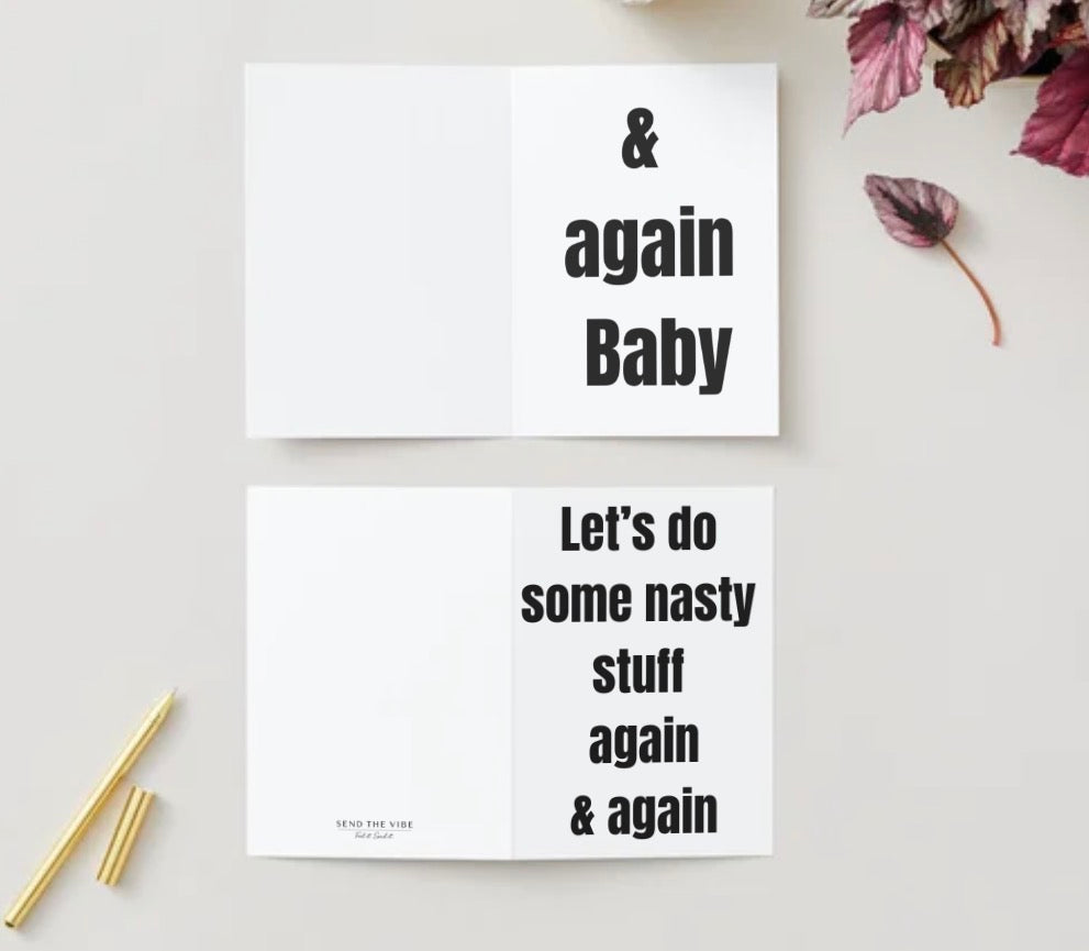 Let’s do some nasty stuff