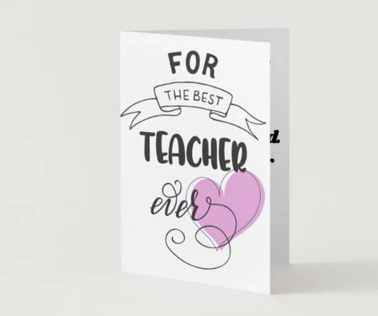 For the best Teacher