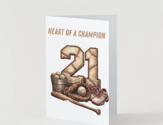 🥇Heart of a champion 🏅CUSTOM