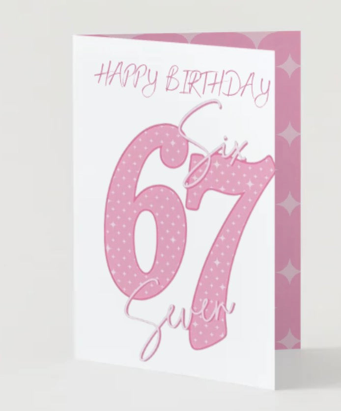 💕Pink 6-7 Birthday 🎂