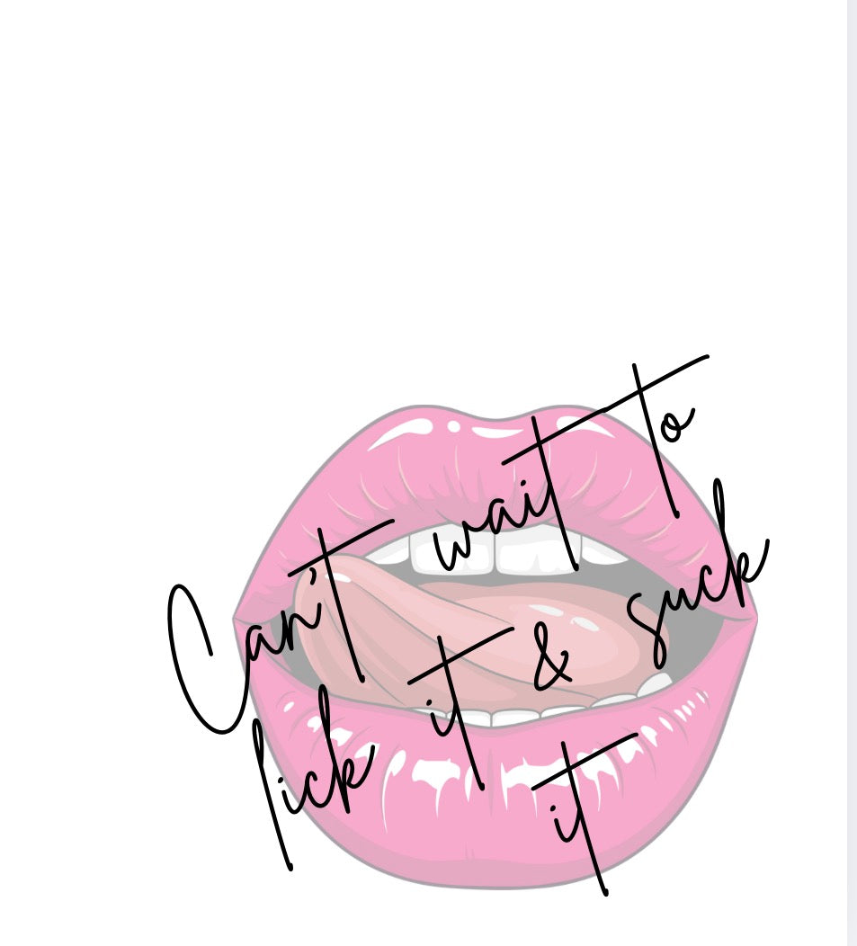 😏Can’t wait 😜