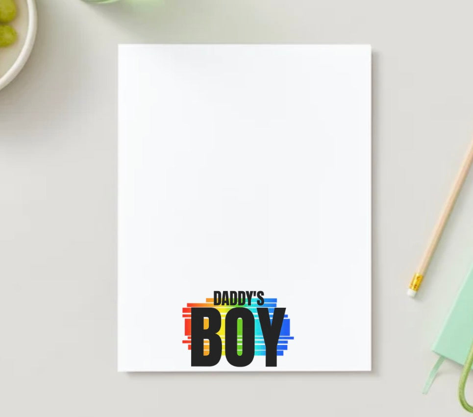 Dad & Son Stationery sheet