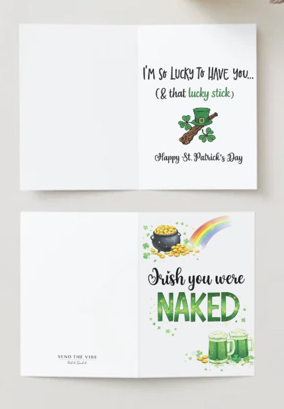 ☘️Irish you were St Patrick’s day☘️ (for man version)