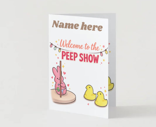 🐇Peep show 🐥Easter 🐣 CUSTOM
