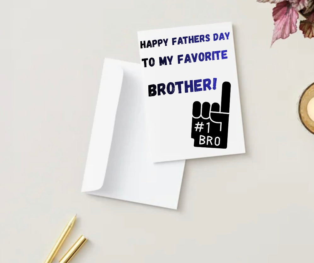 Brother (blank inside)