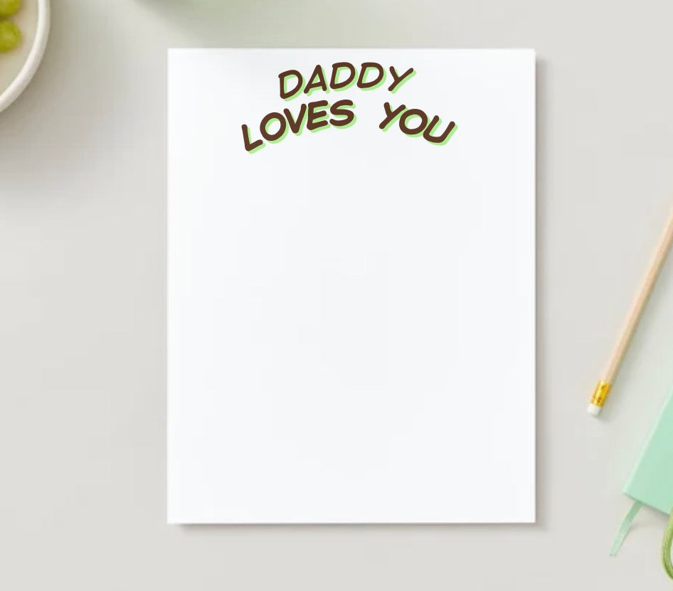 Dad & Son Stationery sheet