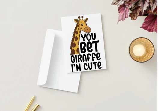 Giraffe (Blank Inside)