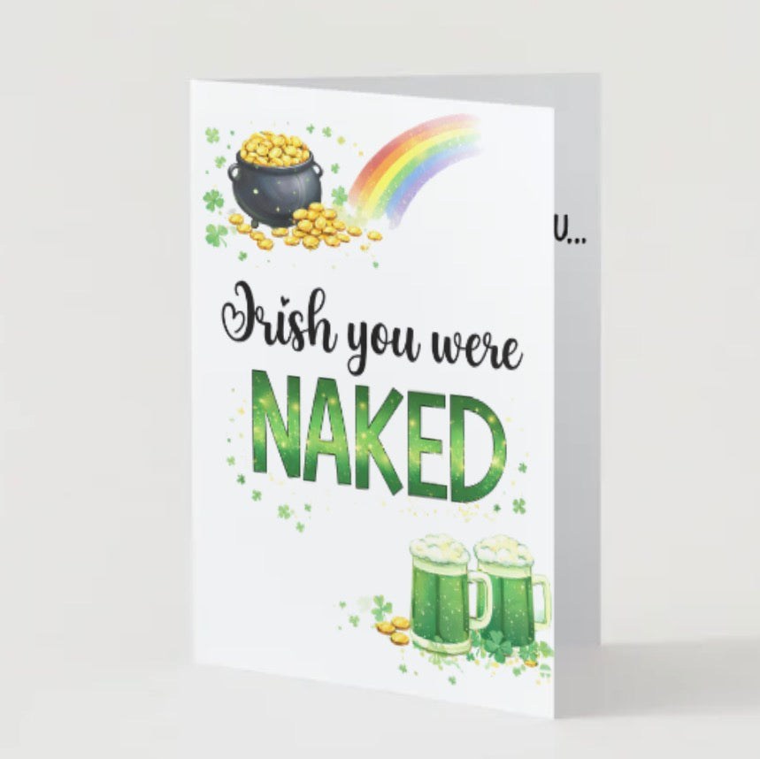 ☘️Irish you were St Patrick’s day☘️ (for woman version)