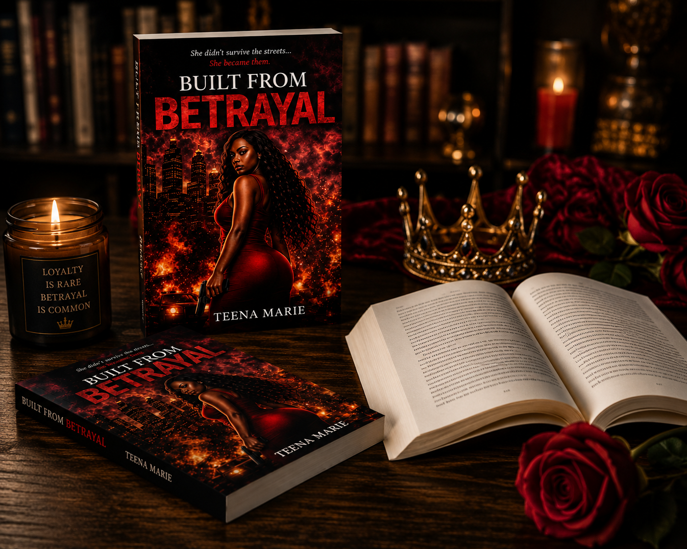 SHE DIDNT SURVIVE THE STREETS… SHE BECAME THEM (Built From Betrayal series Book 1 )🔥