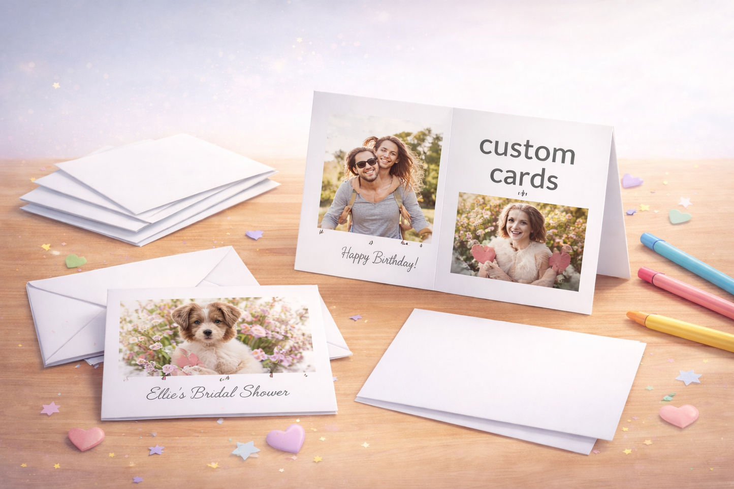 ✨ Fully Custom Greeting Card with photo